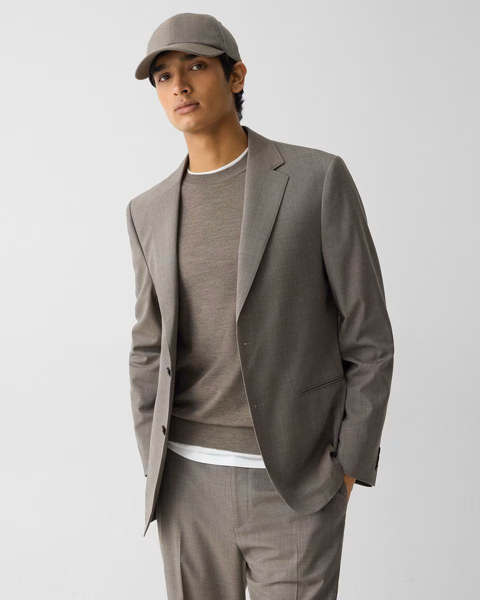 Clinton Blazer in Motion Wool