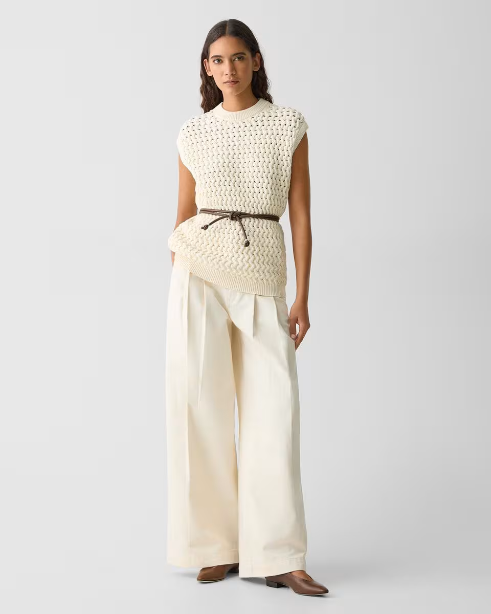 Leather Tie Belt