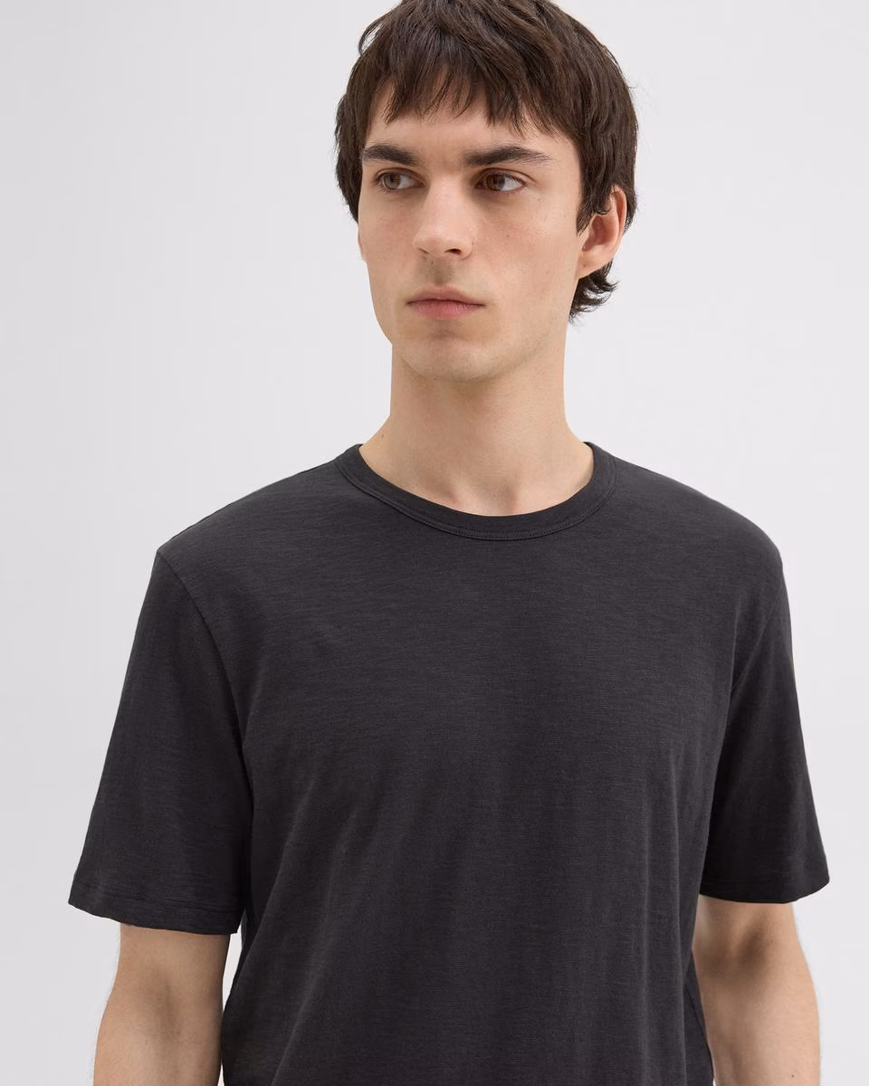 Essential Tee in Cosmos Slub Cotton