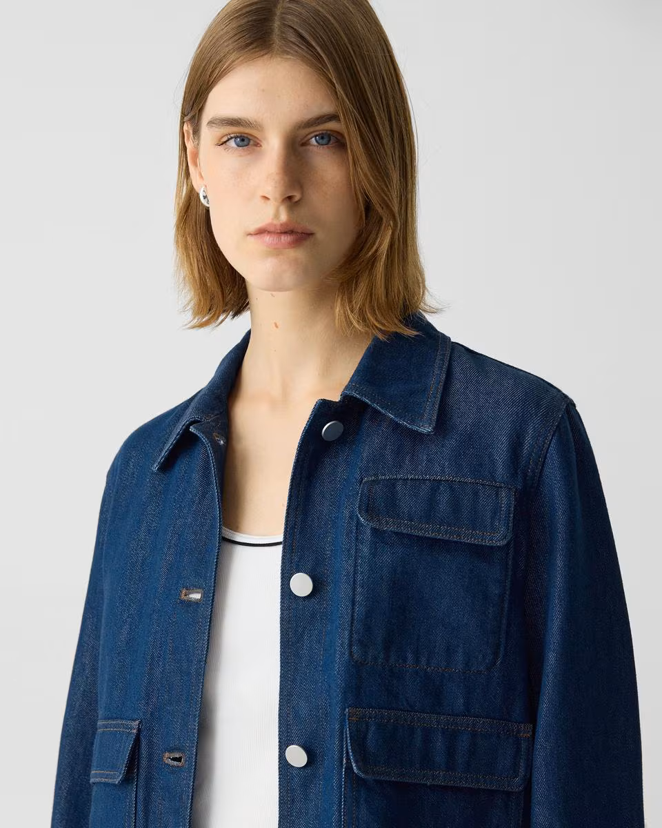 Casual Jacket in Relaxed Denim