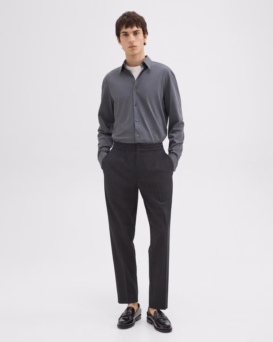 Sylvain Shirt in Structure Knit