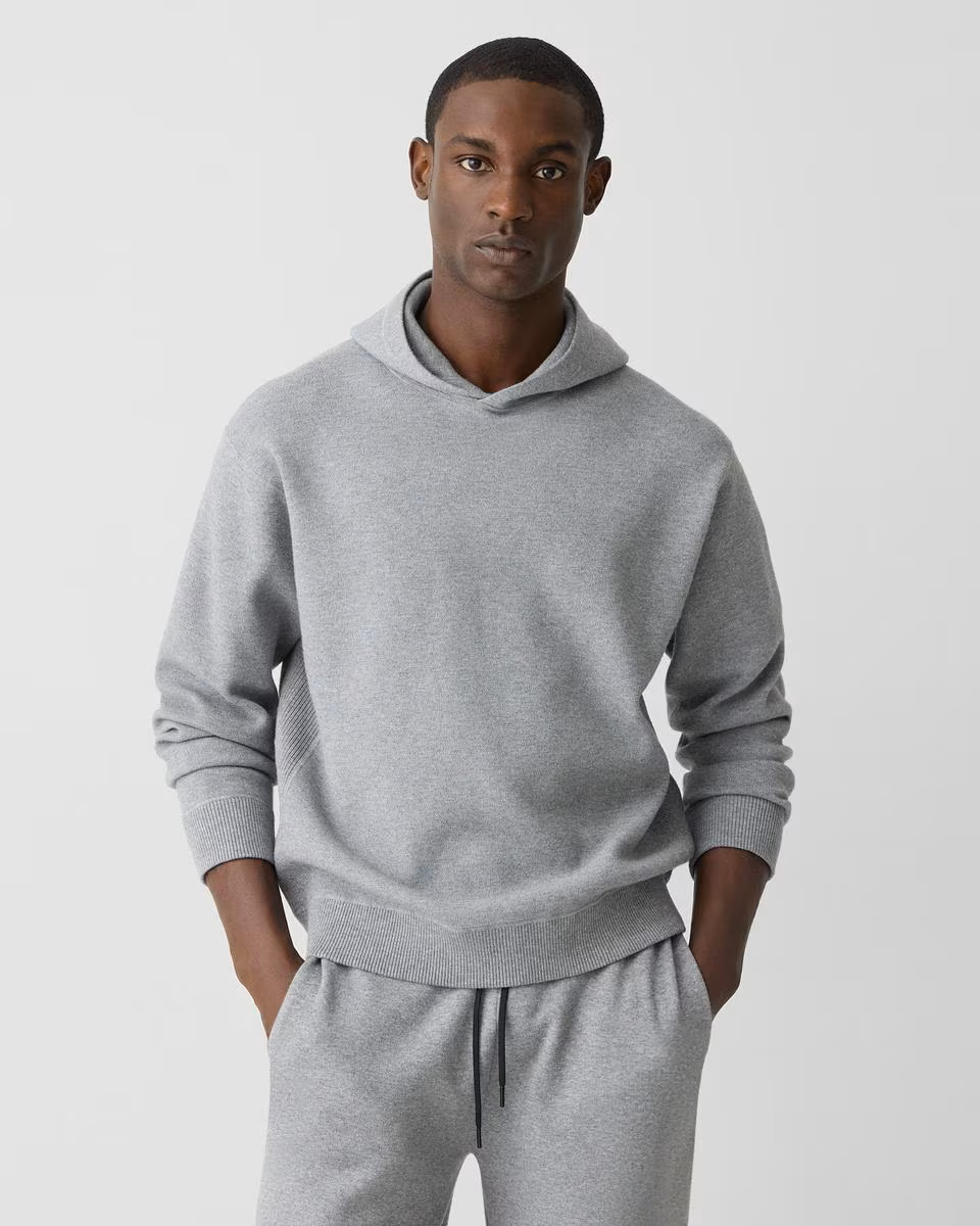 Relaxed Hoodie in Light Bilen