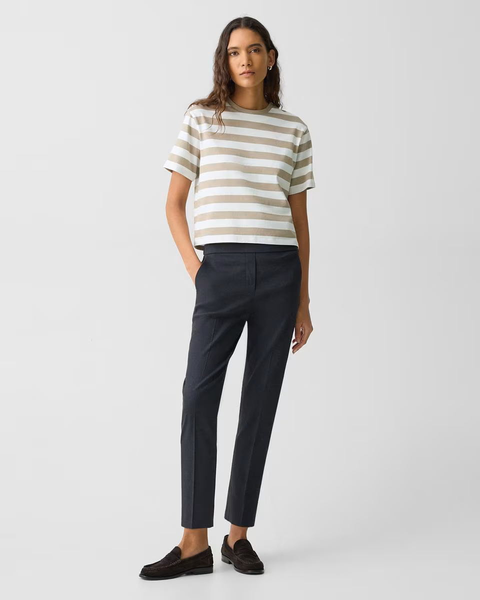 Treeca Pull-On Pant in Good Linen