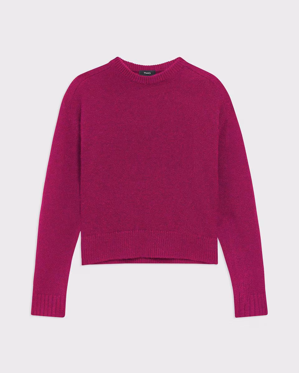 Cropped Sweater in Cashmere