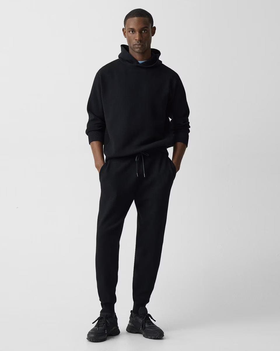 Drawstring Jogger in Fine Bilen