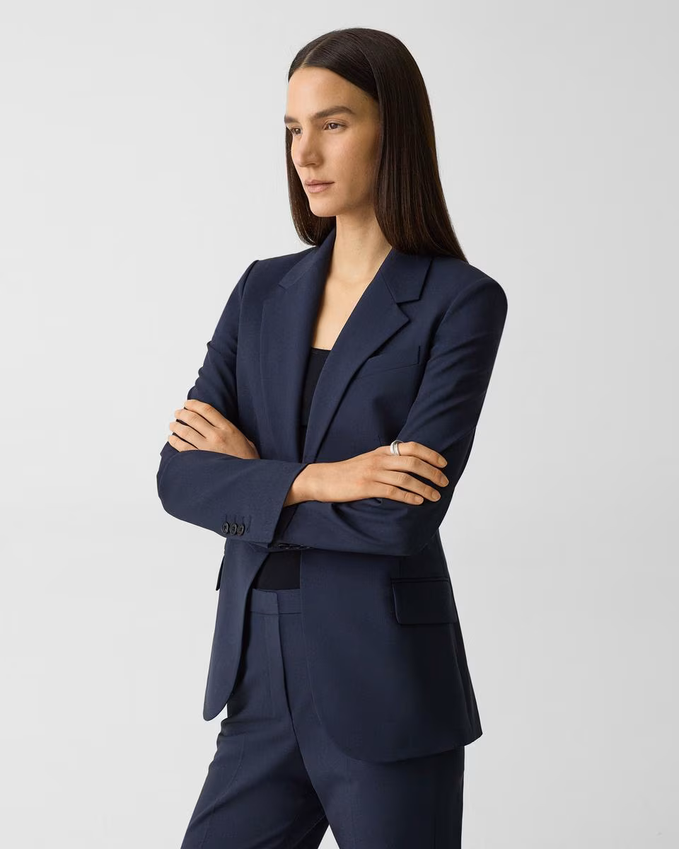 Lynnia Blazer in Good Wool