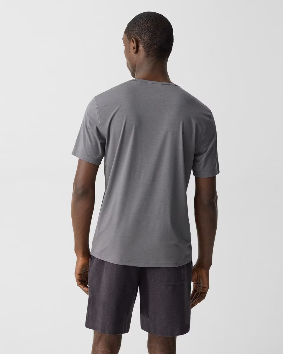 Crewneck Tee in Perform Jersey