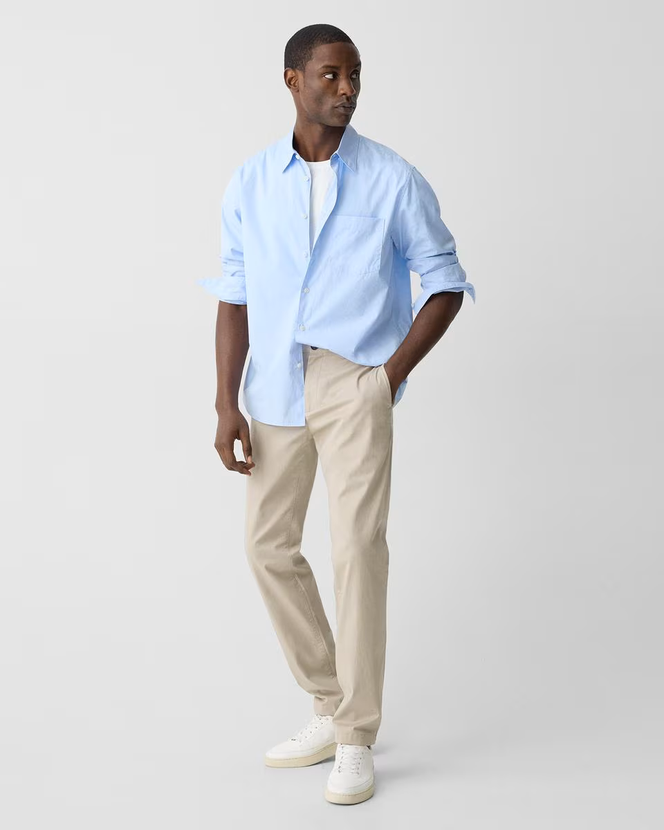 Zaine Pant in Stretch Cotton