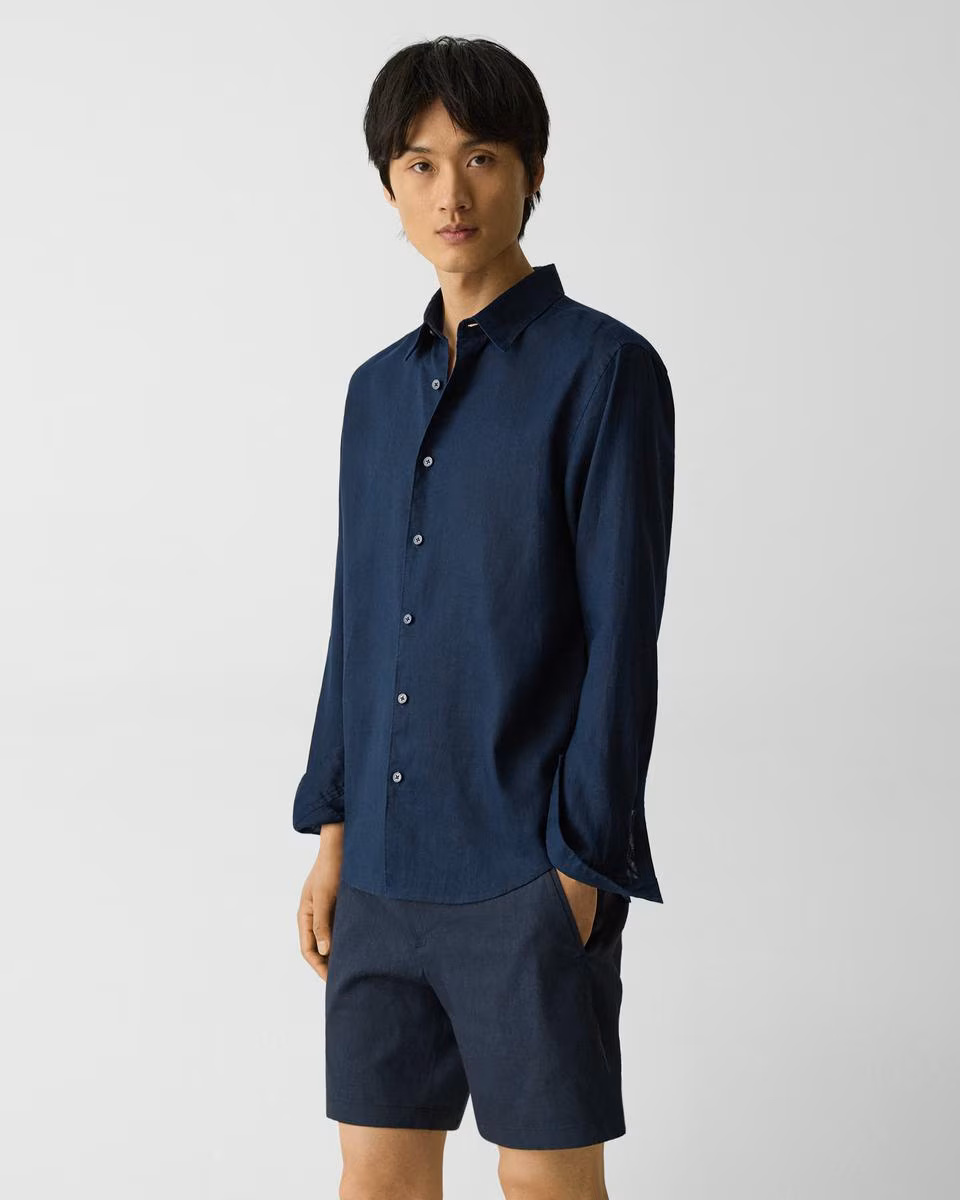 Irving Shirt in Relaxed Linen
