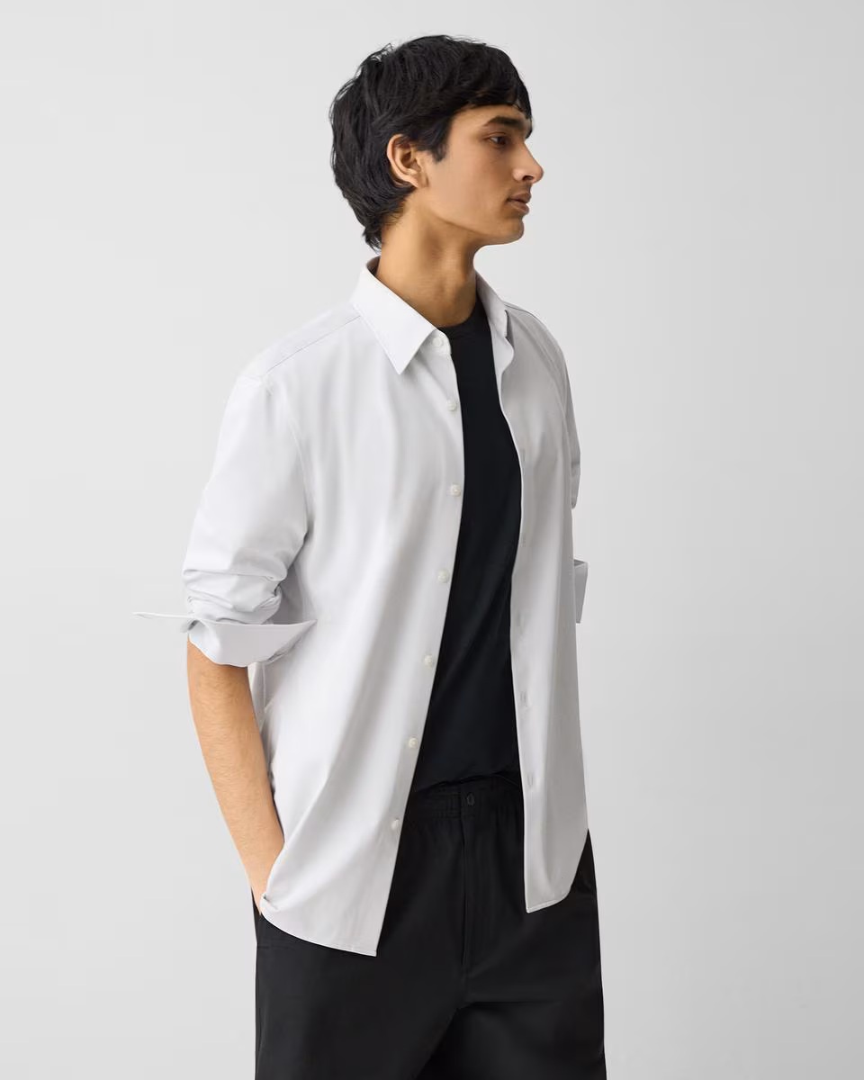 Sylvain Shirt in Structure Knit