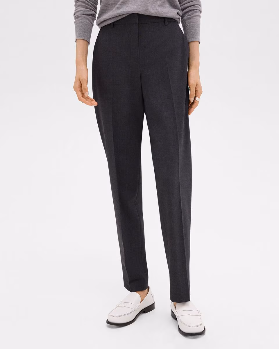 Treeca Full Length Pant in Good Wool