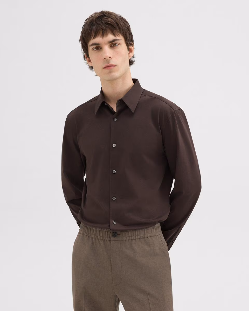 Sylvain Shirt in Structure Knit