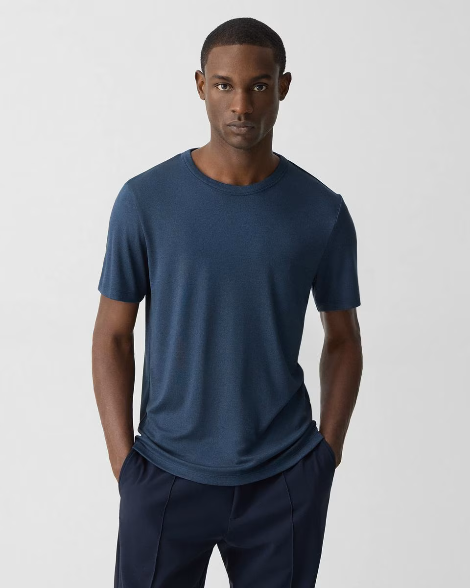 Essential Tee in Anemone Modal Jersey