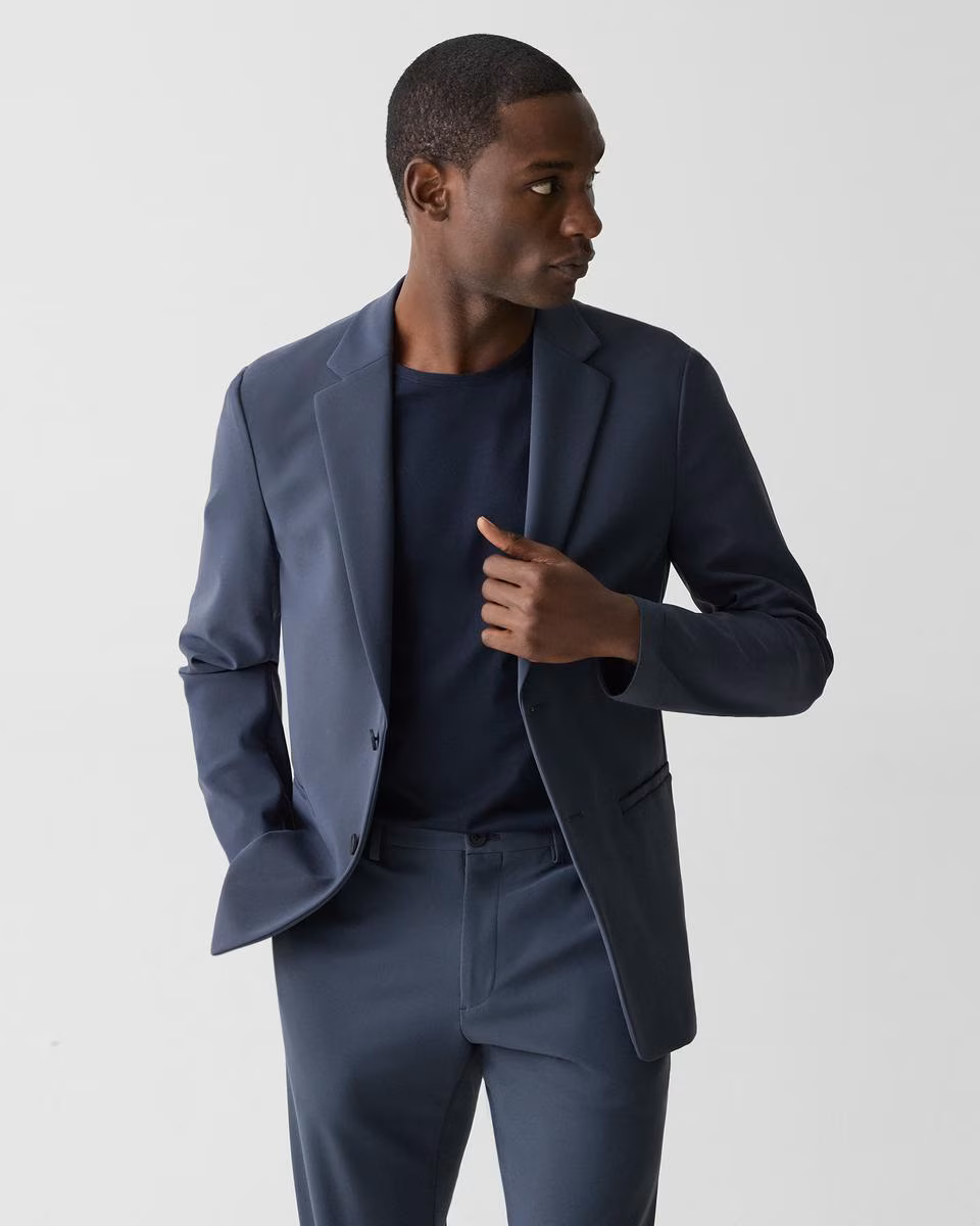 Clinton Blazer in Precision Ponte