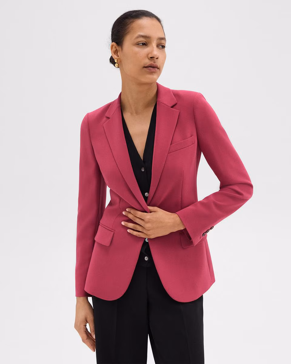 Staple Blazer in Admiral Crepe