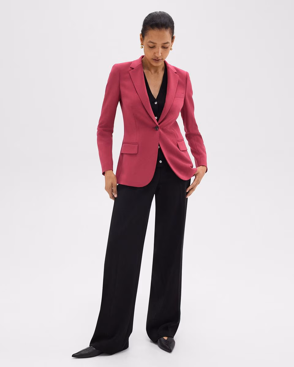 Staple Blazer in Admiral Crepe