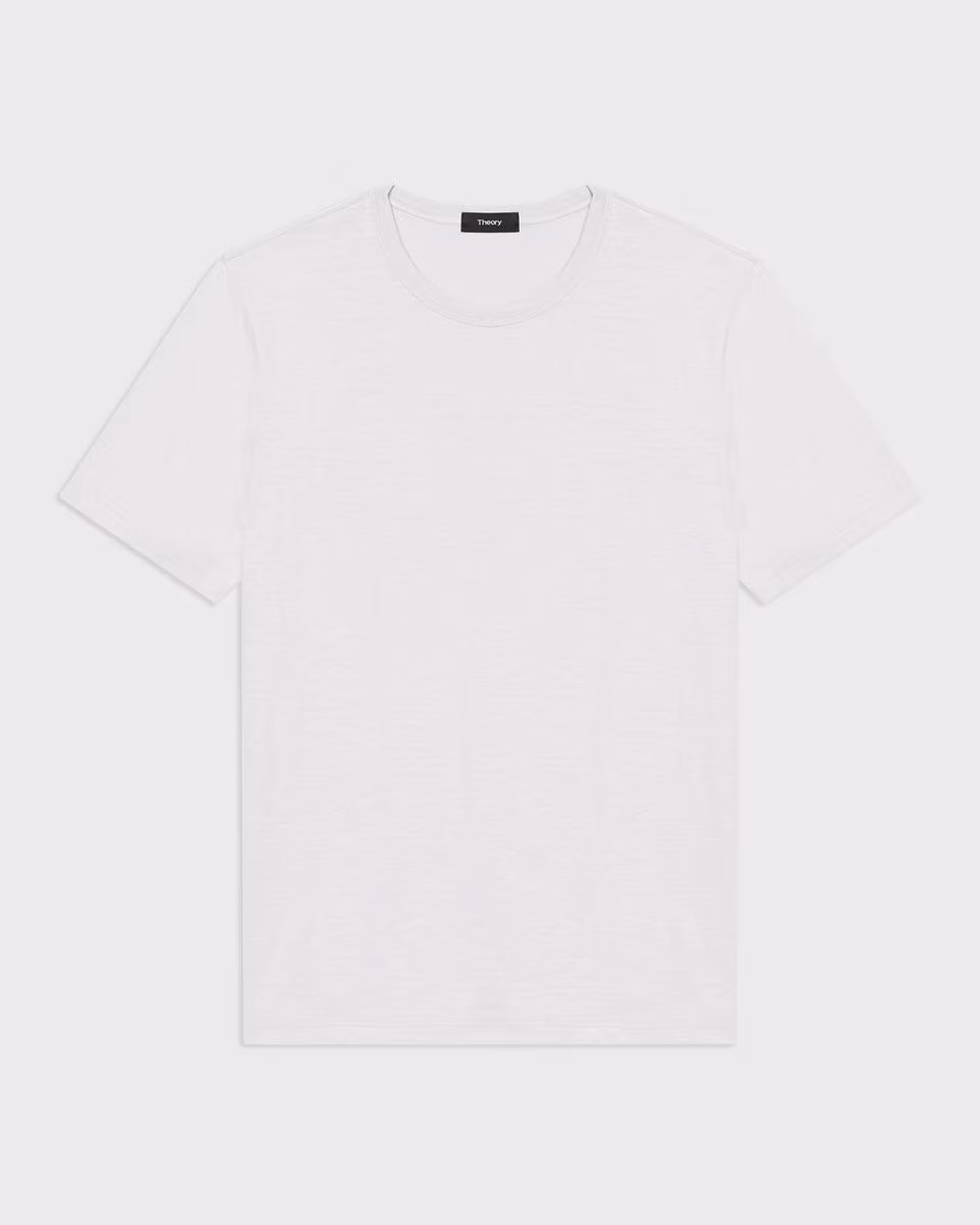 Essential Tee in Cosmos Slub Cotton