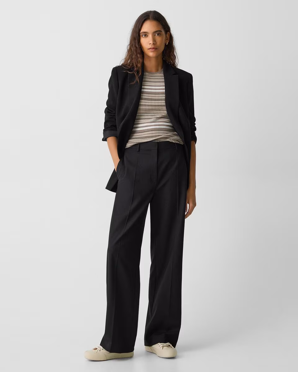32'' Straight Pant in Good Wool