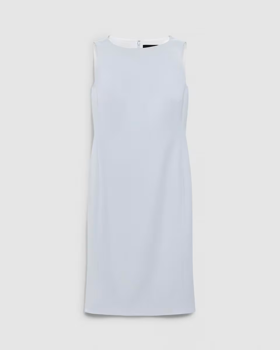 Flared Dress in Admiral Crepe