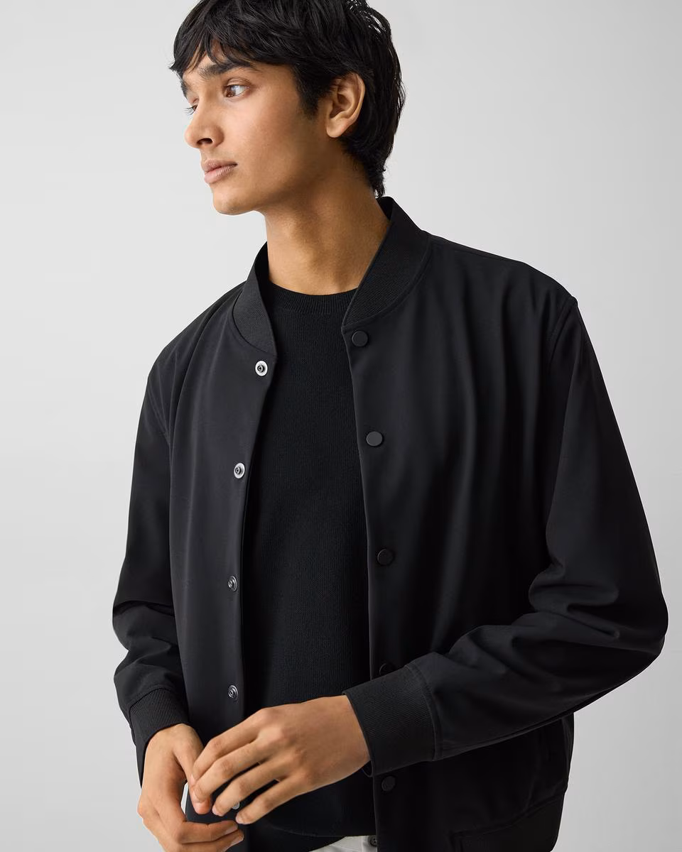 Murphy Bomber Jacket in Precision Ponte