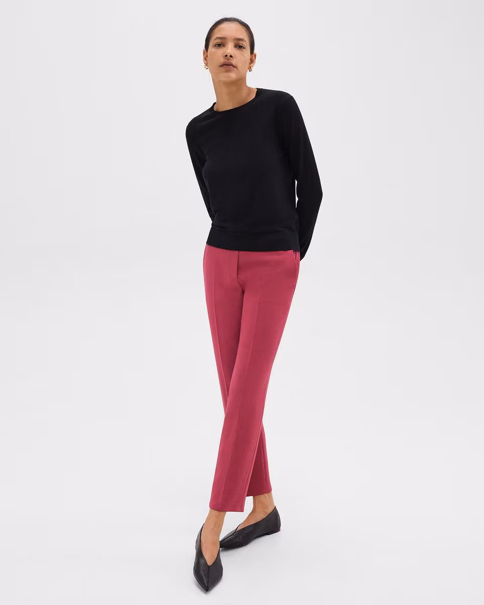 Treeca Pull-On Pant in Admiral Crepe