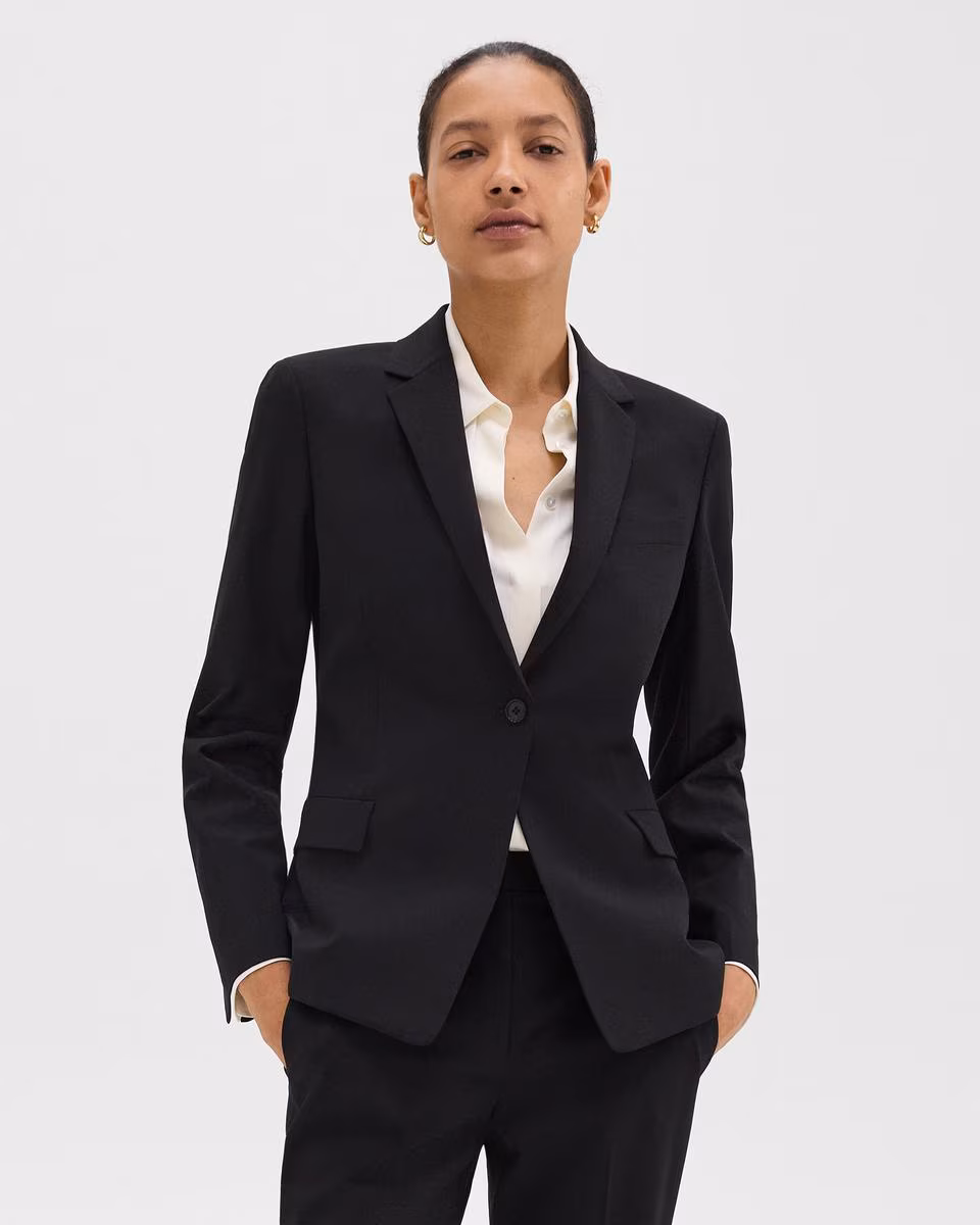 Slim Blazer in Good Wool