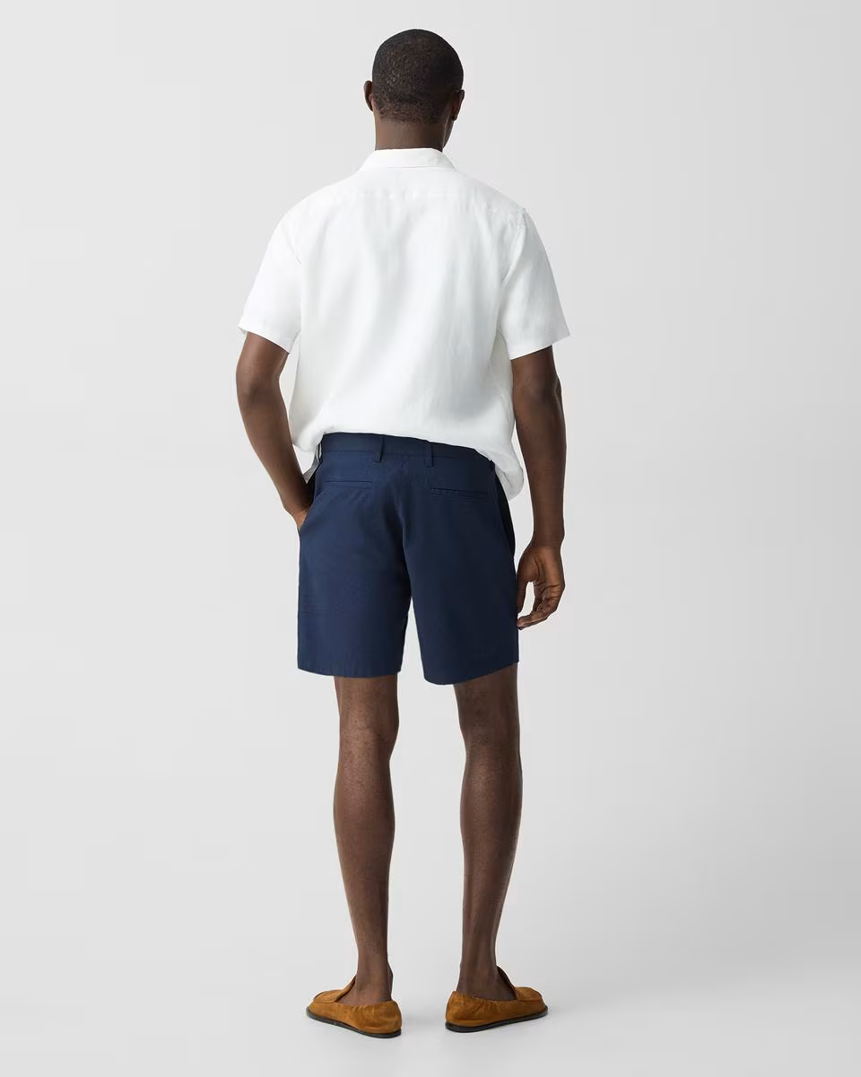 Zaine Short in Stretch Cotton