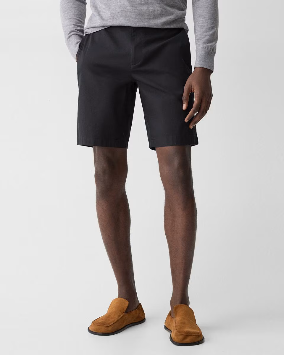 Zaine Short in Stretch Cotton