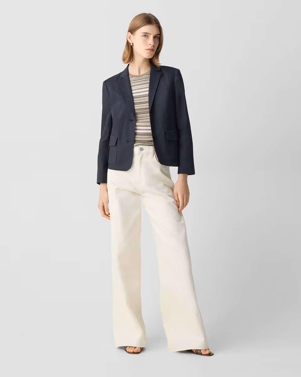 Shrunken Blazer in Good Linen