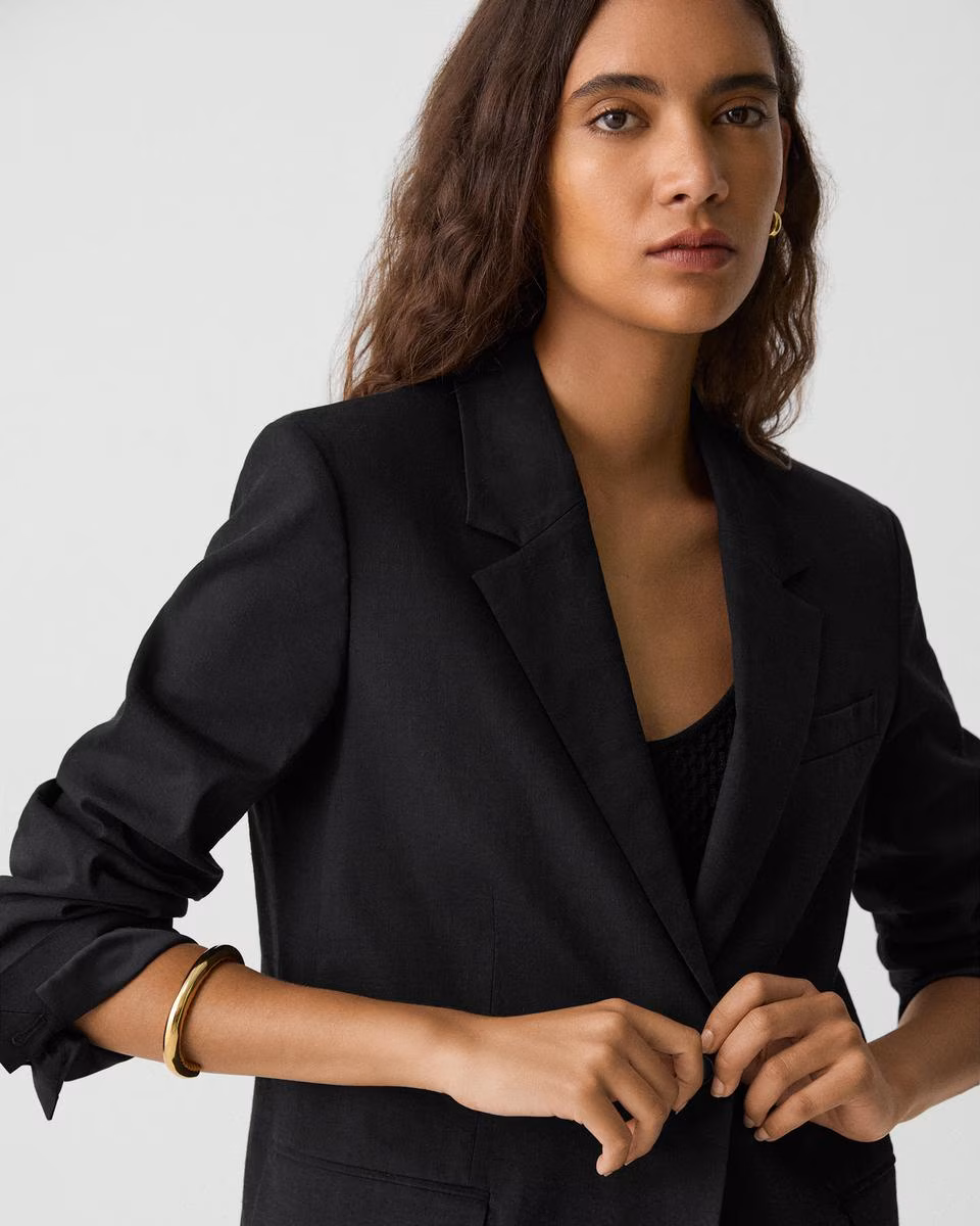 Relaxed Blazer in Good Linen