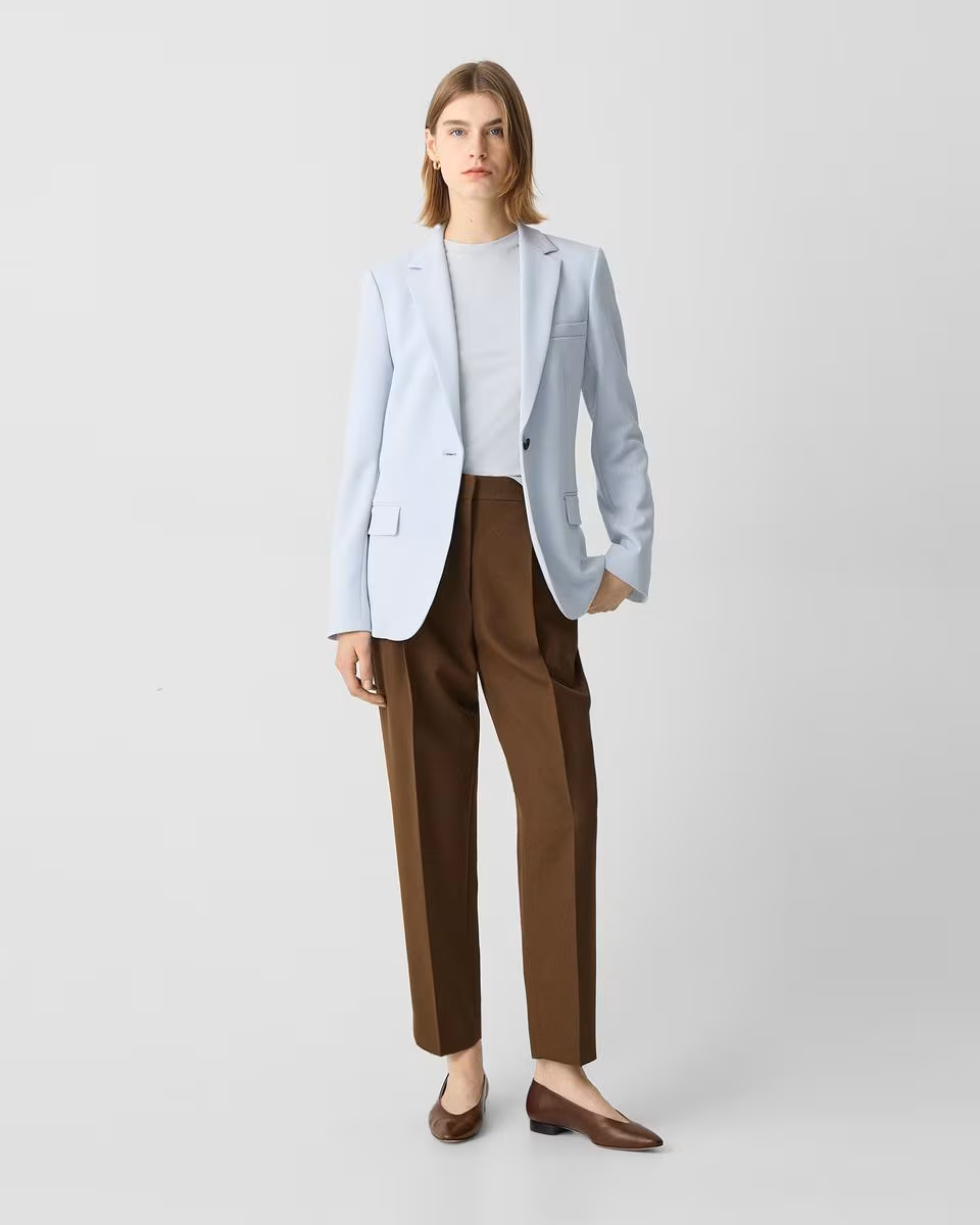 Staple Blazer in Admiral Crepe
