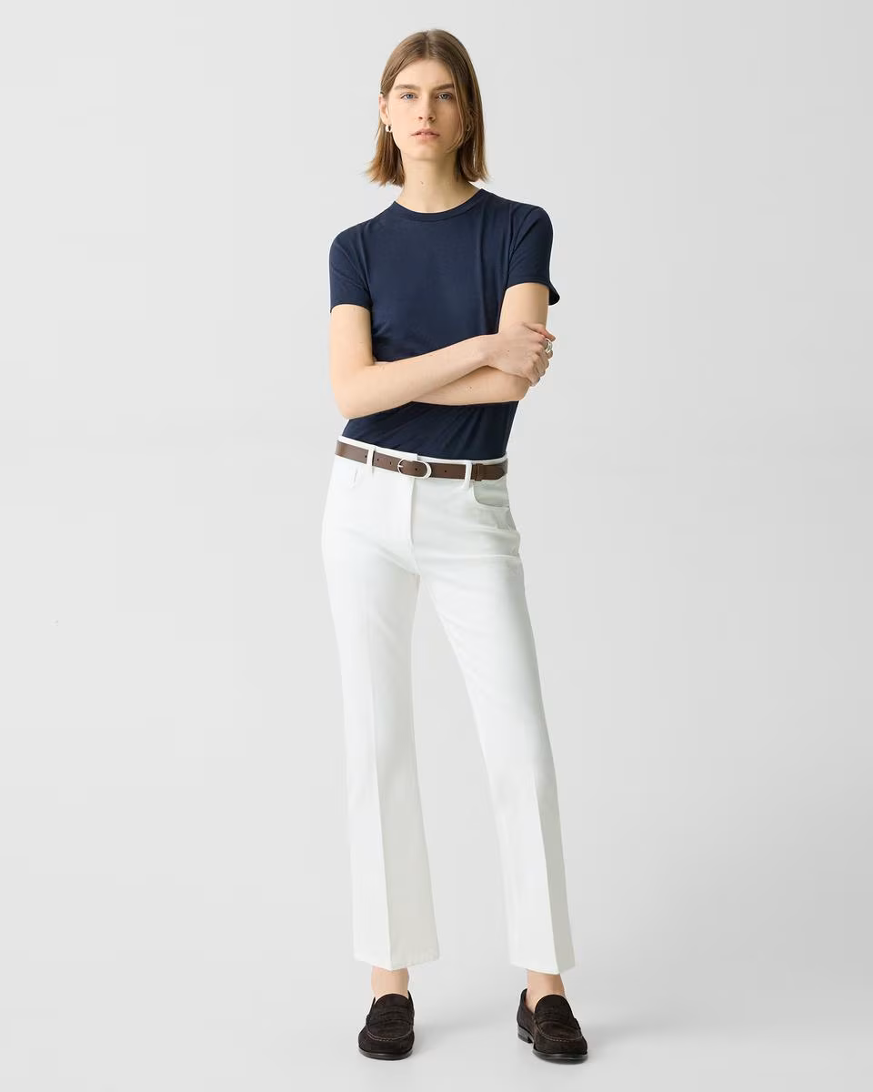 Classic Oblong Belt in Leather