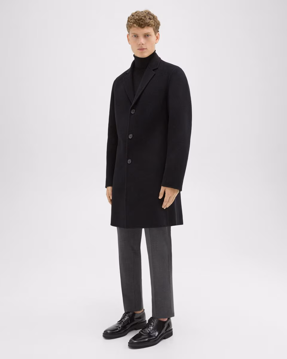 Almec Coat in Double-Face Wool-Cashmere