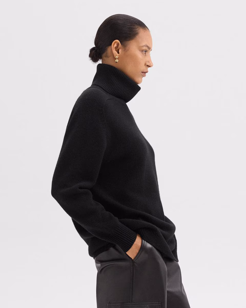 Turtleneck Sweater in Cashmere