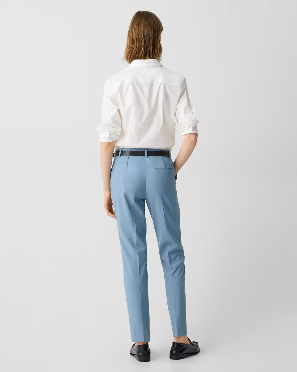 Treeca Full Length Pant in Good Wool