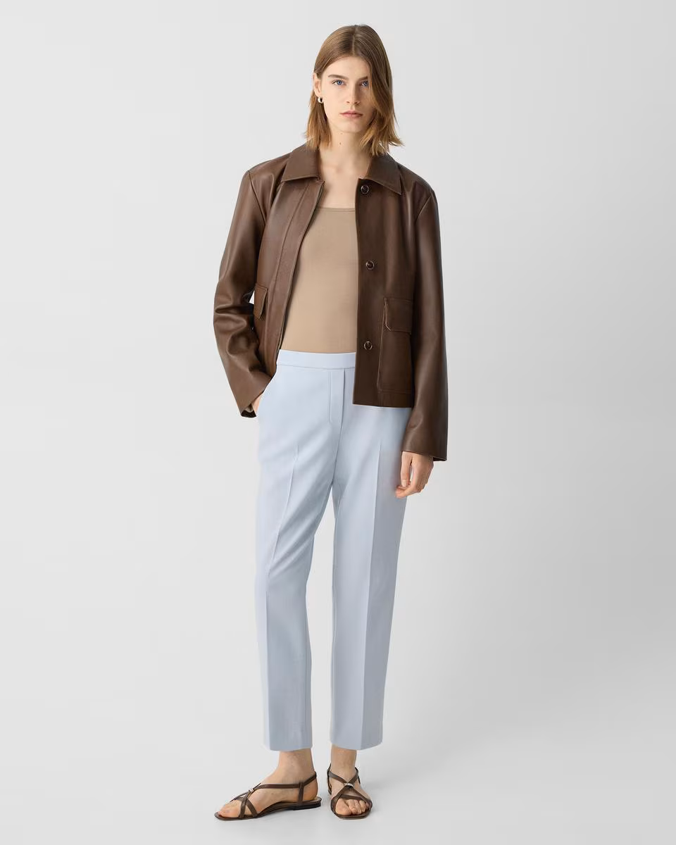 Treeca Pull-On Pant in Admiral Crepe