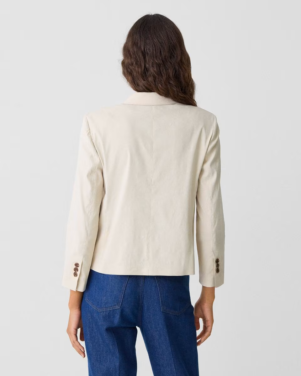 Shrunken Blazer in Good Linen