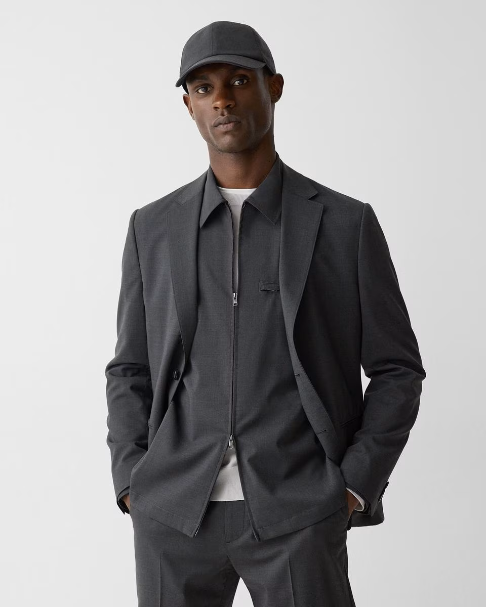 Clinton Blazer in Motion Wool