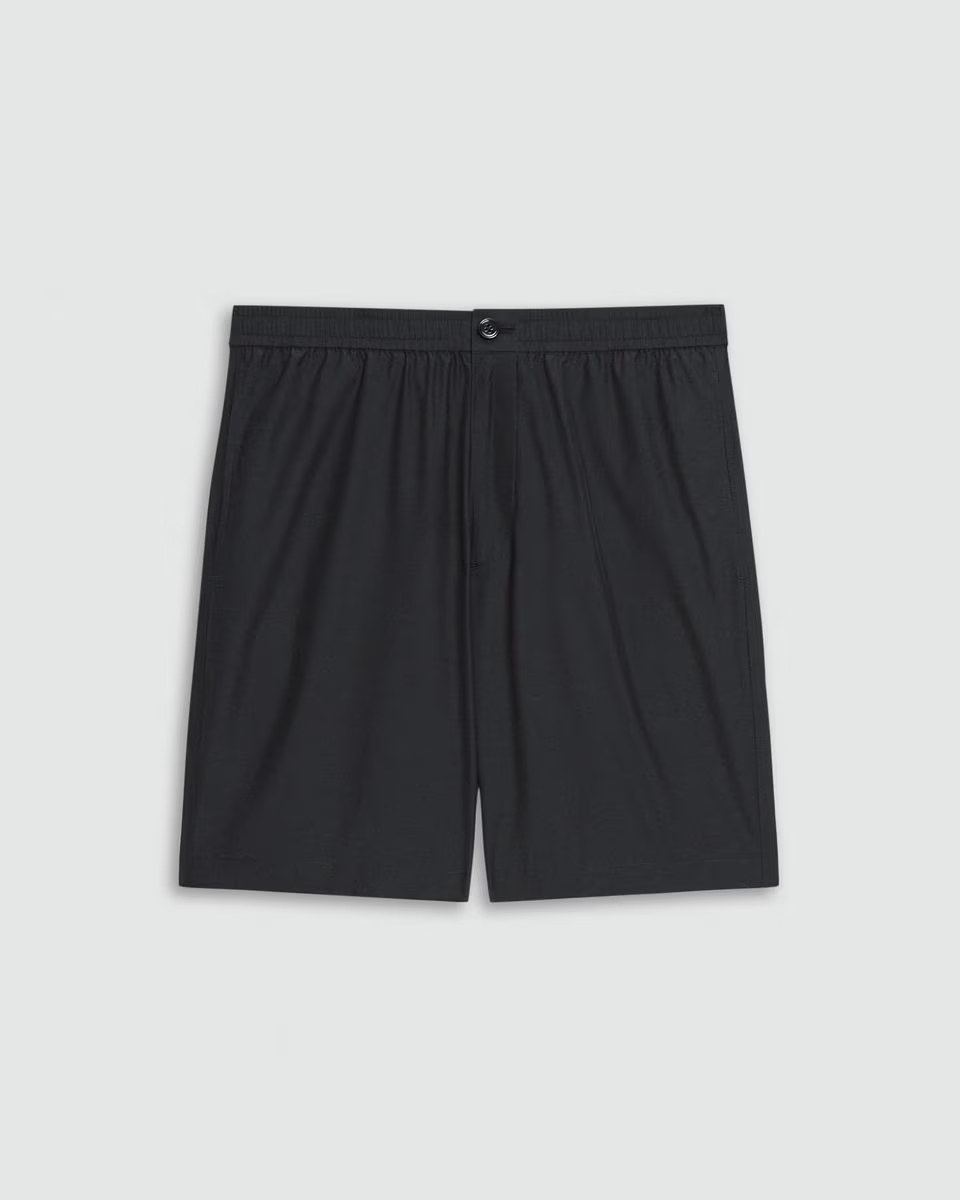 Drawstring Short in Cotton-Blend