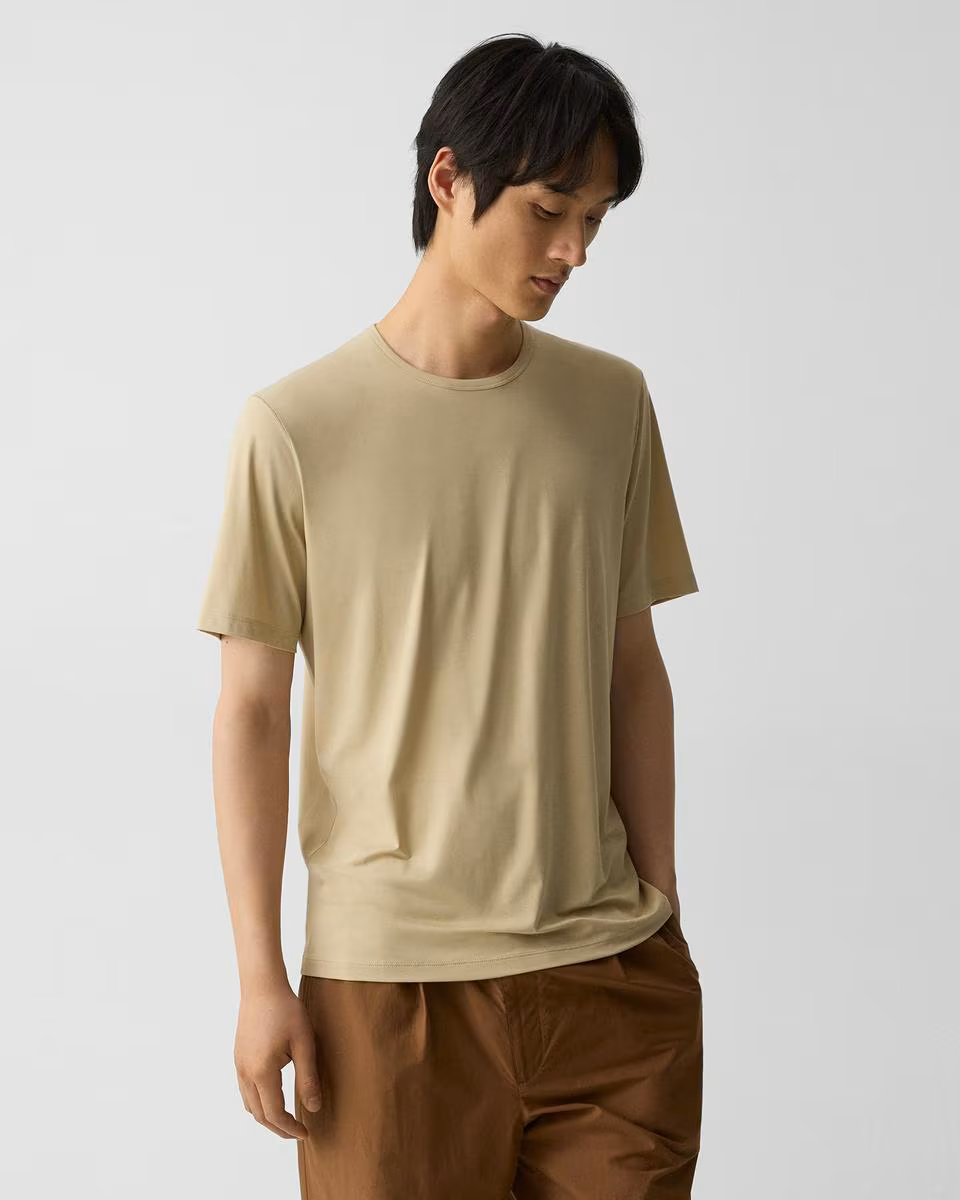 Crewneck Tee in Perform Jersey