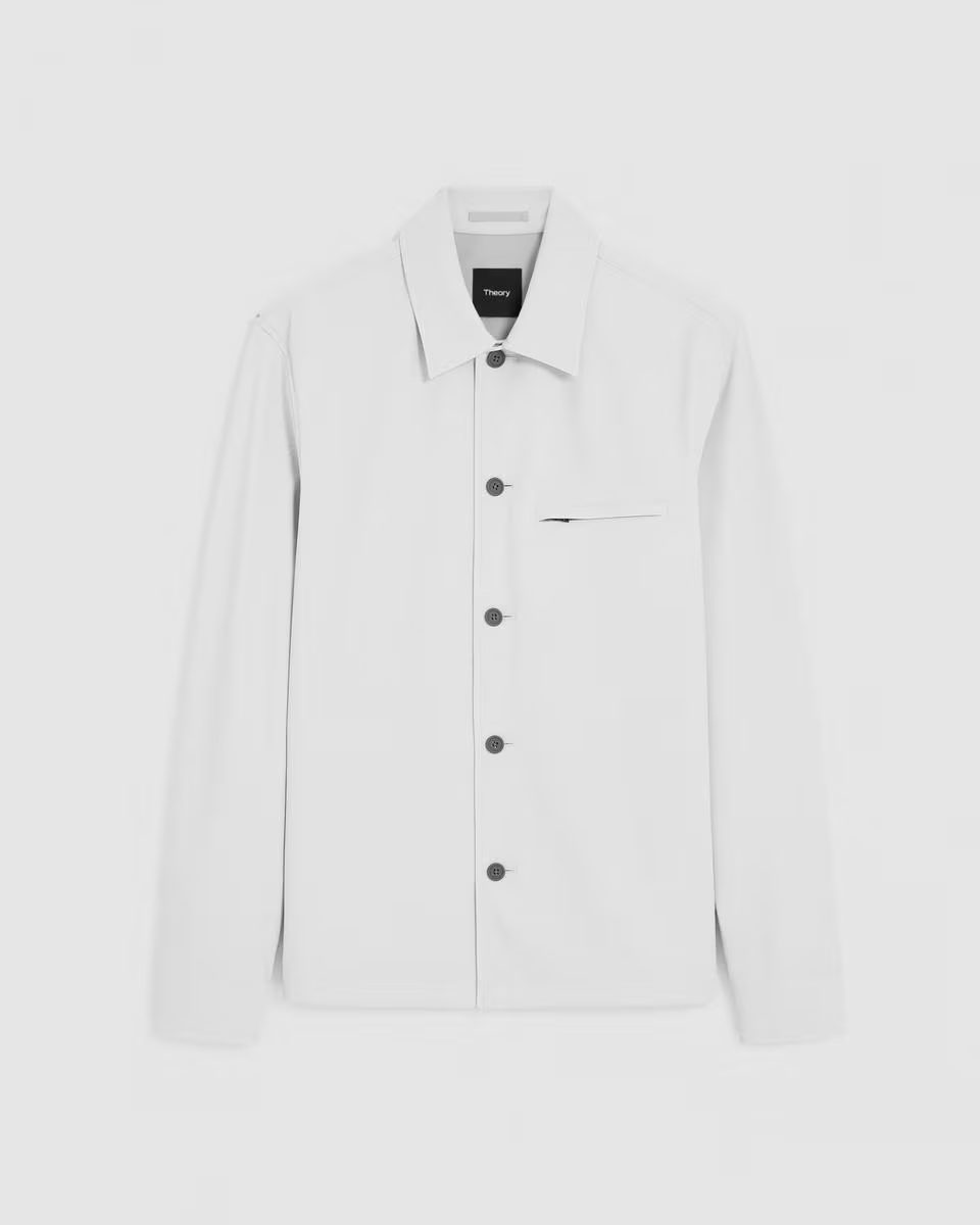 Overshirt in Precision Ponte