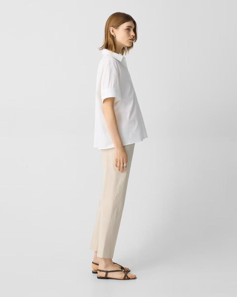 Treeca Pull-On Pant in Good Linen