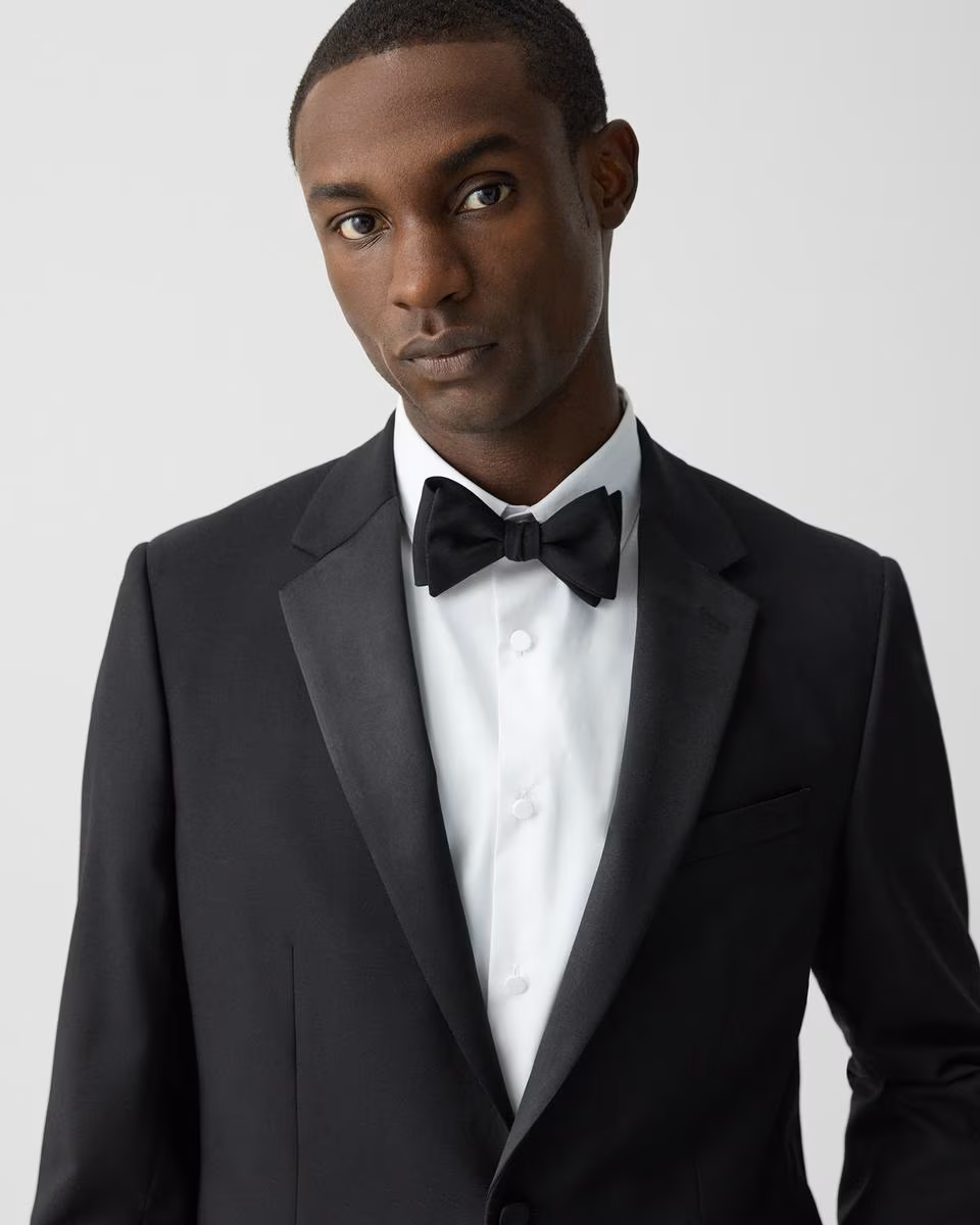 Chambers Tuxedo Blazer in Stretch Wool