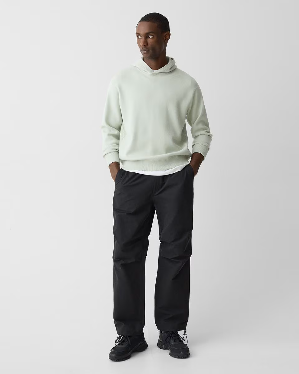Relaxed Hoodie in Light Bilen