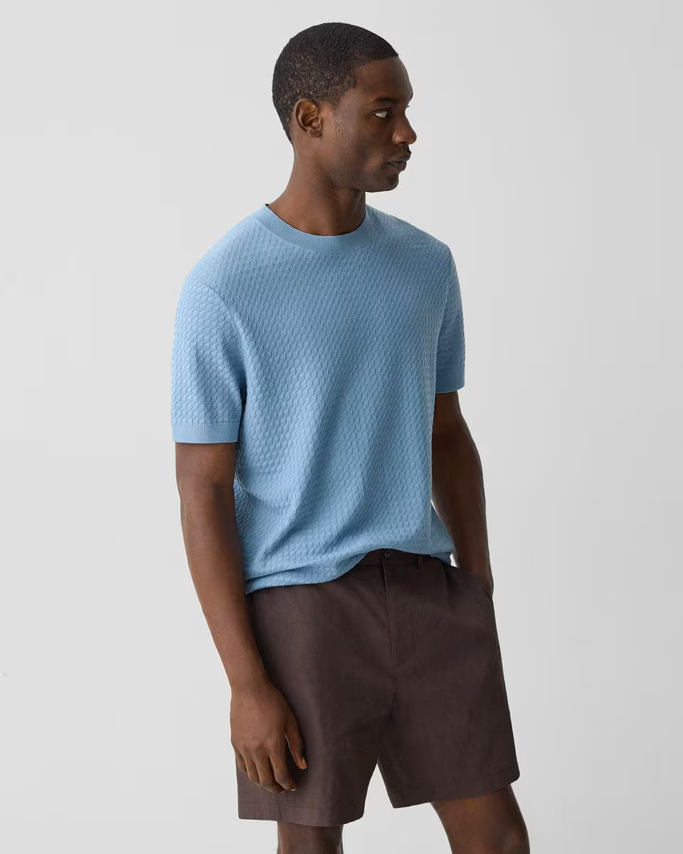 Damian Short-Sleeve Tee in Cotton