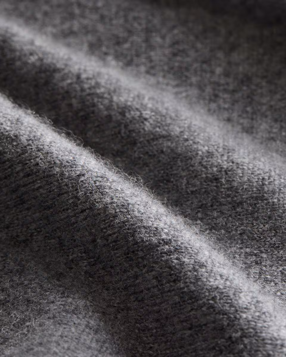 Cropped Sweater in Cashmere