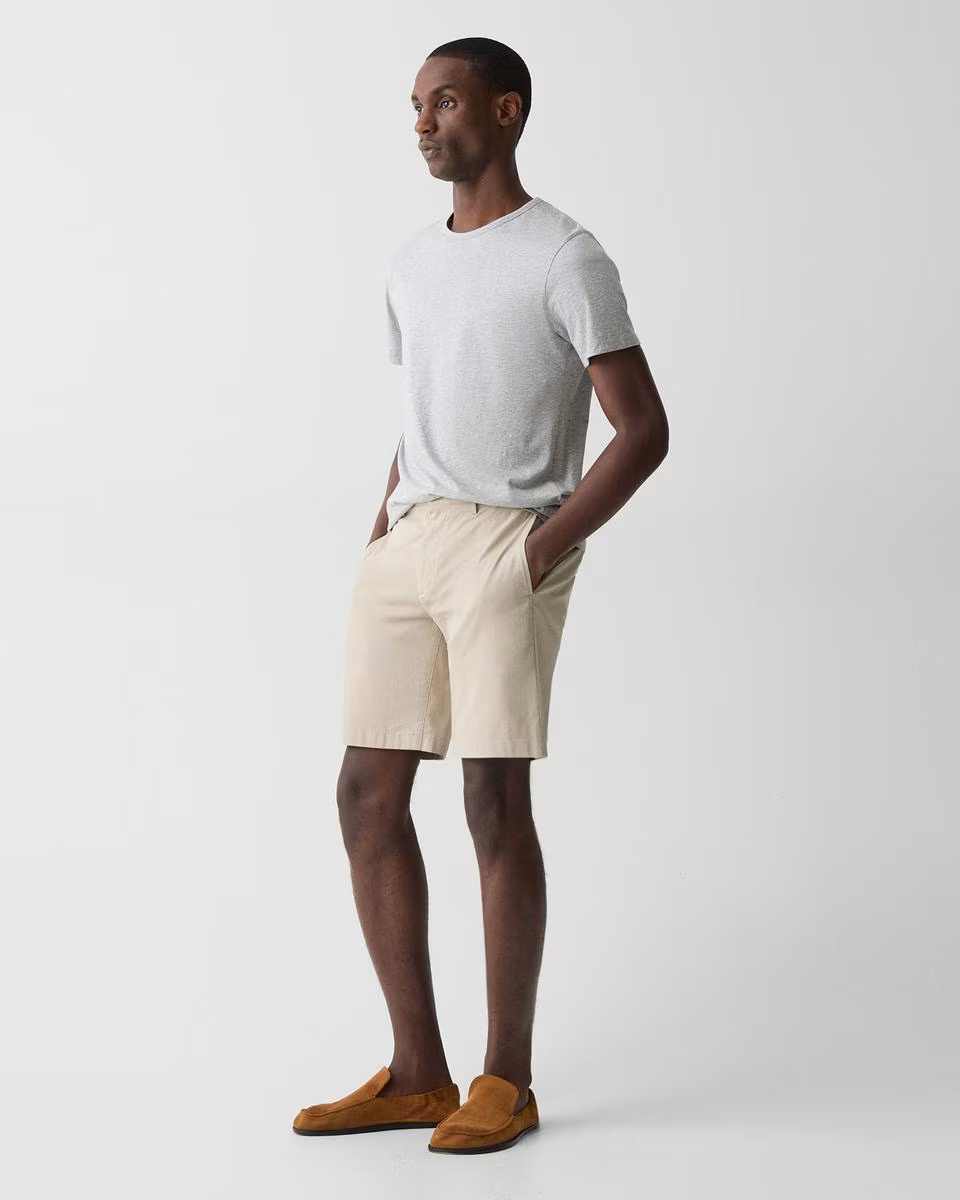 Zaine Short in Stretch Cotton