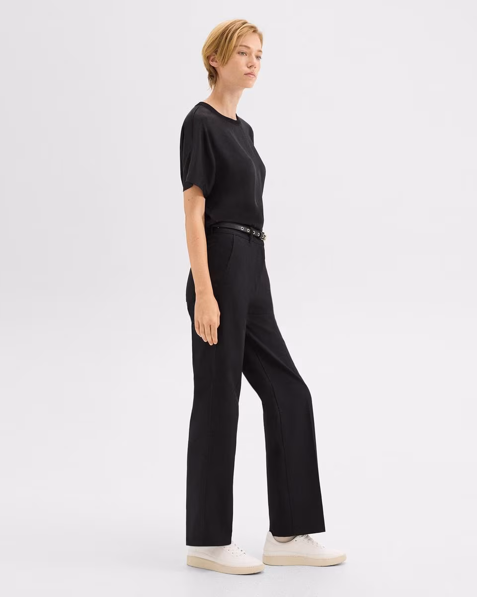 Straight Pant in Gabardine