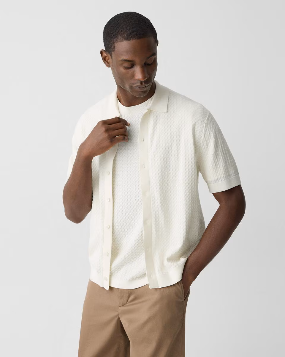 Cairn Short-Sleeve Shirt in Cotton