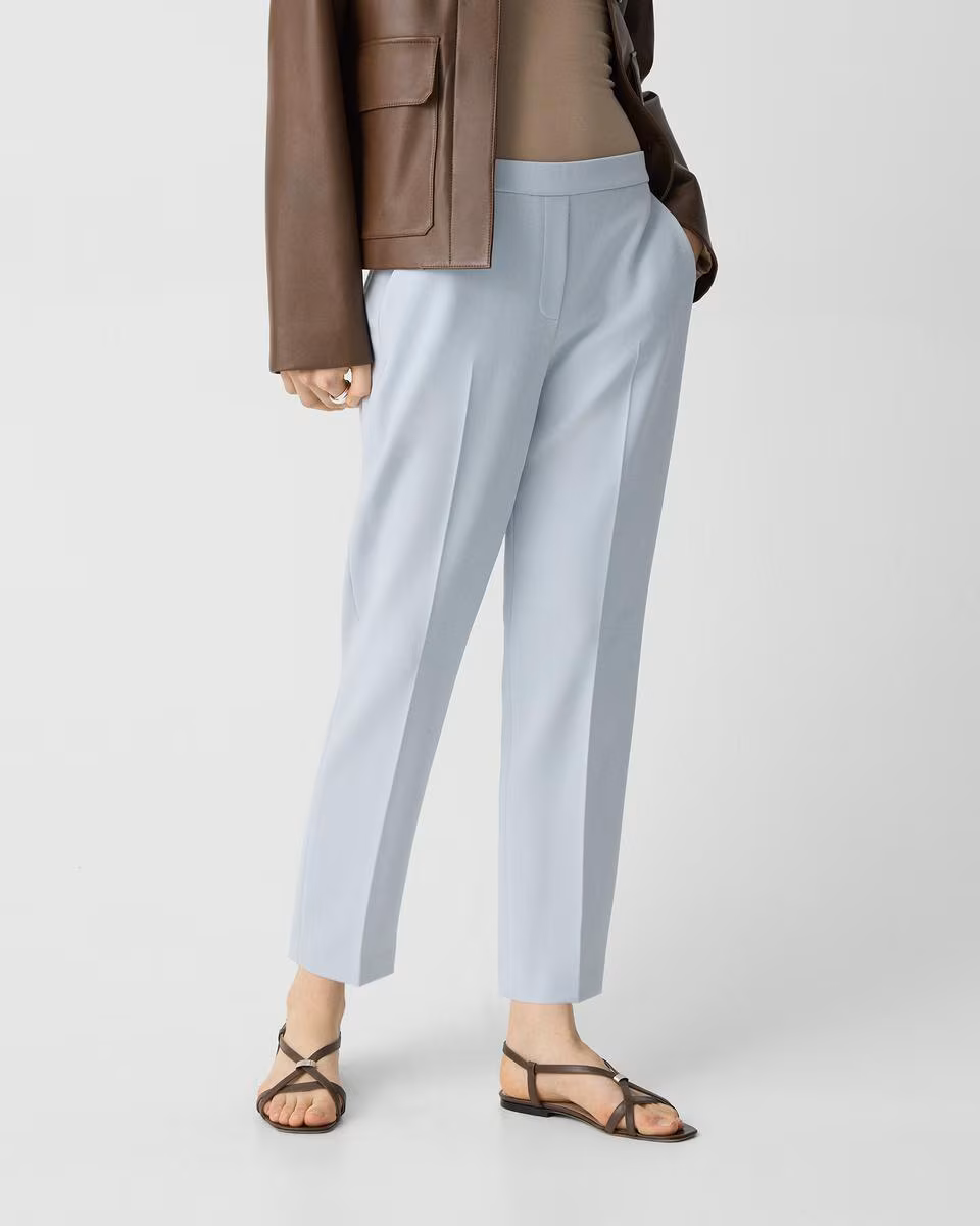 Treeca Pull-On Pant in Admiral Crepe